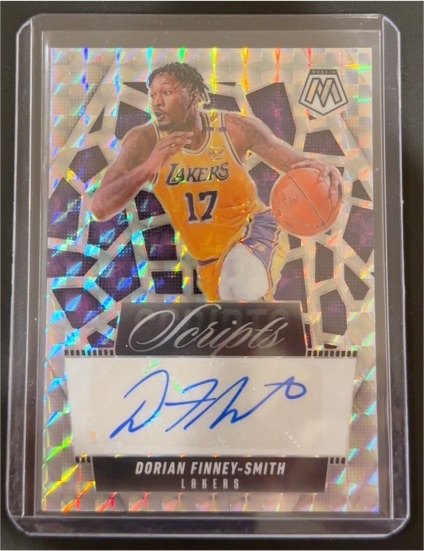 2024-25 Panini Mosaic Scripts #MS-DFS Dorian Finney-Smith — front