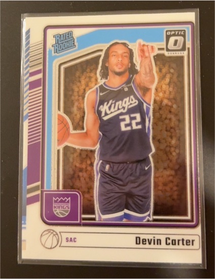 2024-25 Panini Donruss Optic #290 Devin Carter — front