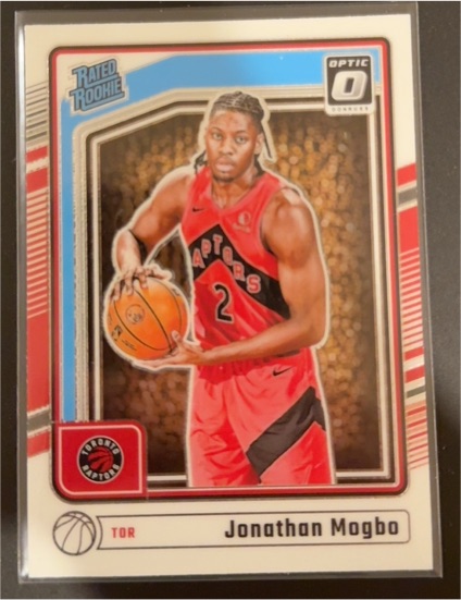 2024-25 Donruss Optic #297 Jonathan Mogbo — front
