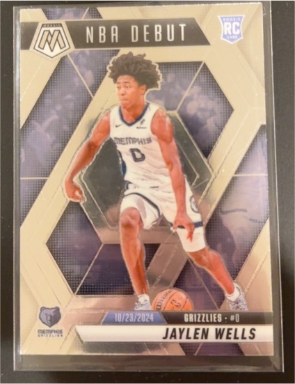 2024-25 Panini Mosaic NBA Debut #260 Jaylen Wells — front