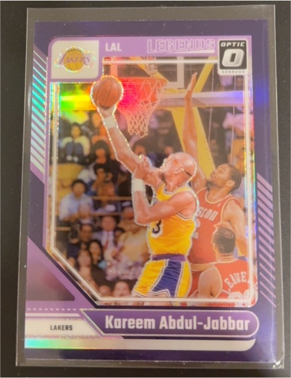2024-25 Panini Donruss Optic #228 Kareem Abdul-Jabbar — front