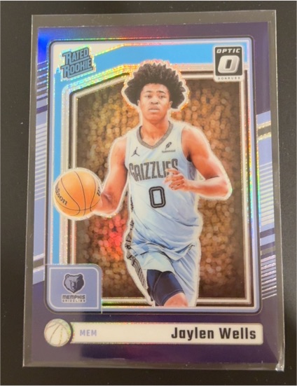 2024-25 Panini Donruss Optic #252 Jaylen Wells — front