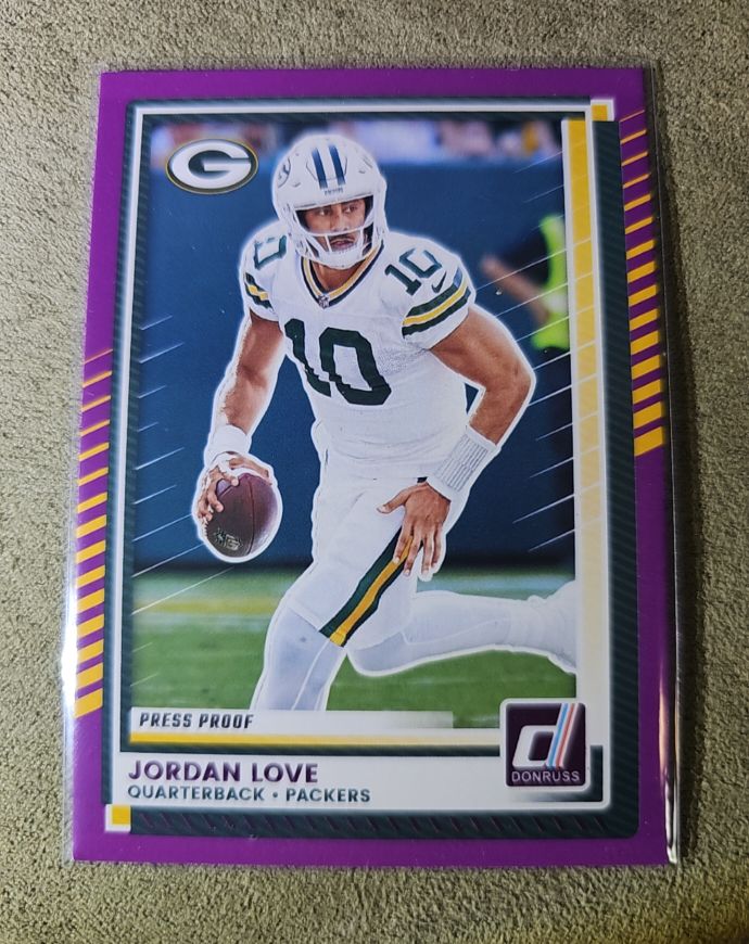 2025 Donruss #266 Jordan Love — front
