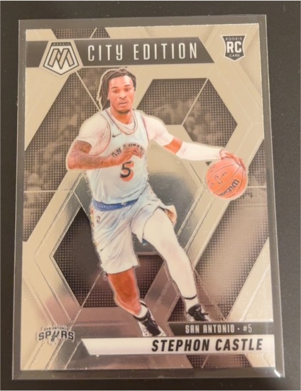 2024-25 Panini Mosaic City Edition #290 Stephon Castle — front