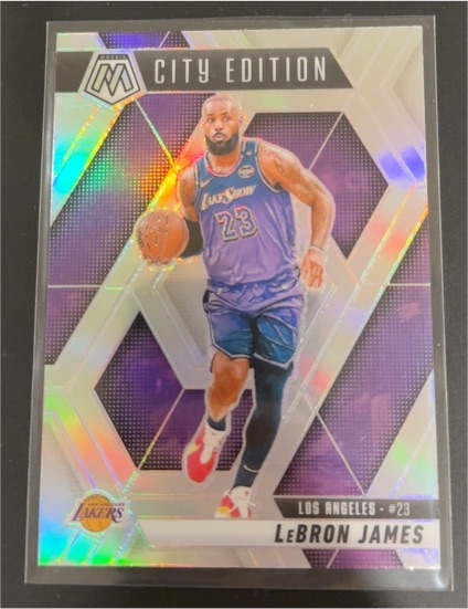 2024-25 Panini Mosaic City Edition #286 LeBron James — front