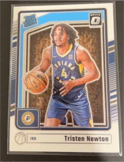 2024-25 Panini Donruss Optic #285 Tristen Newton — front