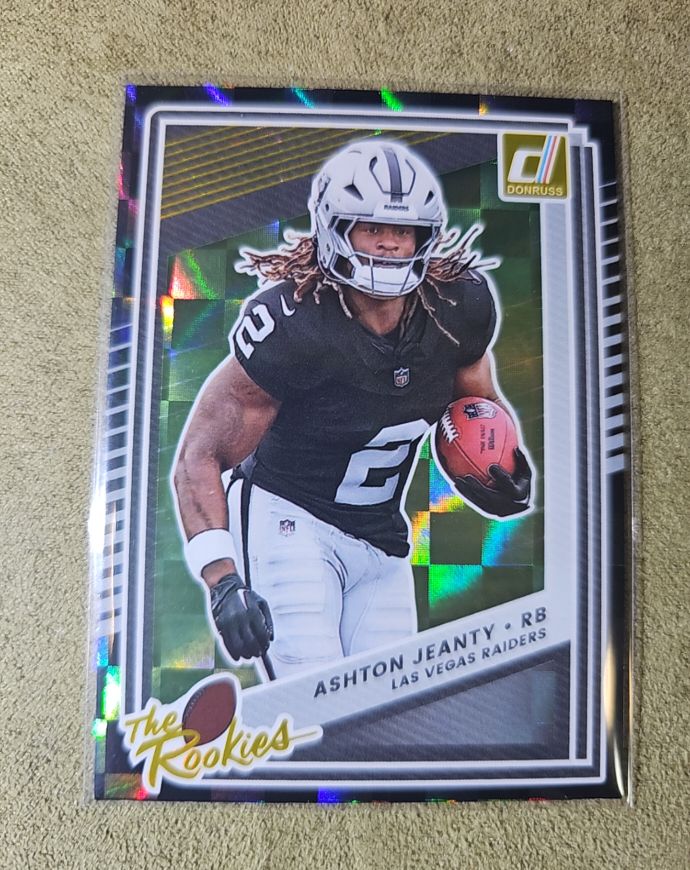 2025 Panini Donruss The Rookies #7 Ashton Jeanty — front