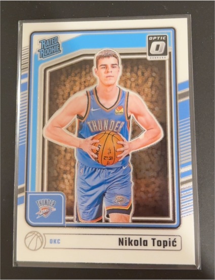 2024-25 Panini Donruss Optic #278 Nikola Topić — front