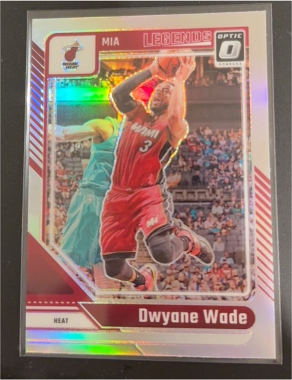 2024-25 Donruss Optic #231 Dwyane Wade Miami Heat — front