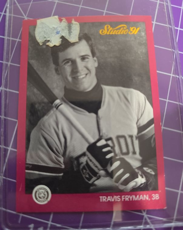 1991 Studio #54 Travis Fryman — front