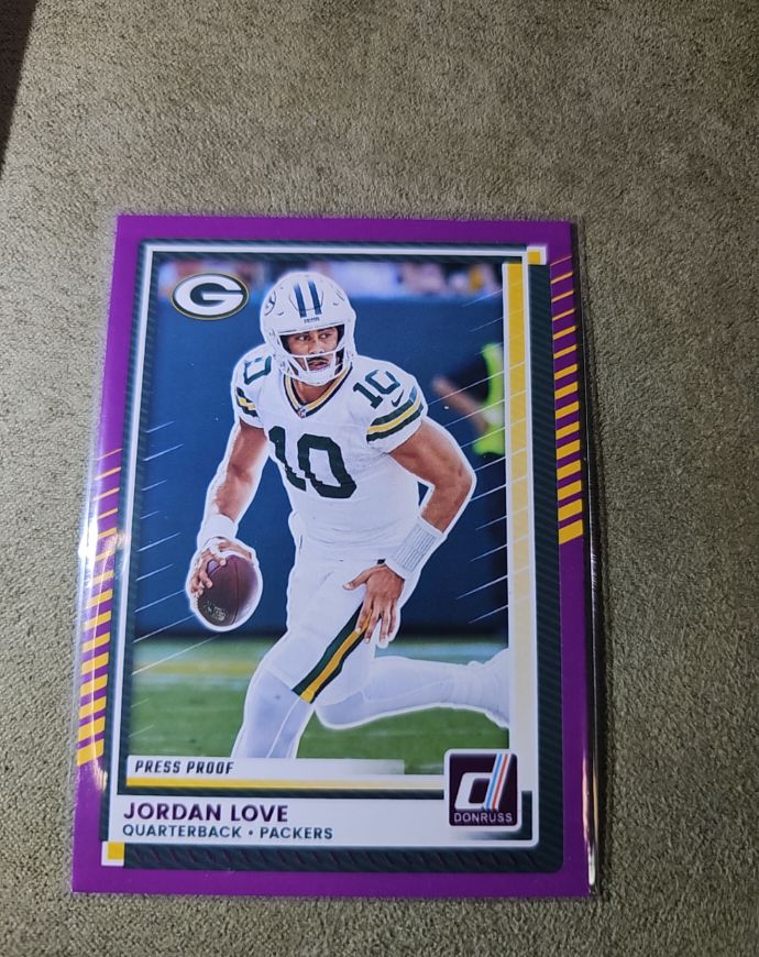 2025 Donruss #266 Jordan Love — front