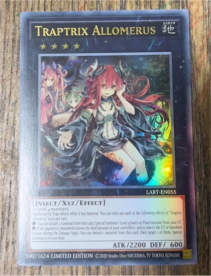 2020 Yu-Gi-Oh! LART-EN055 Traptrix Allomerus — front