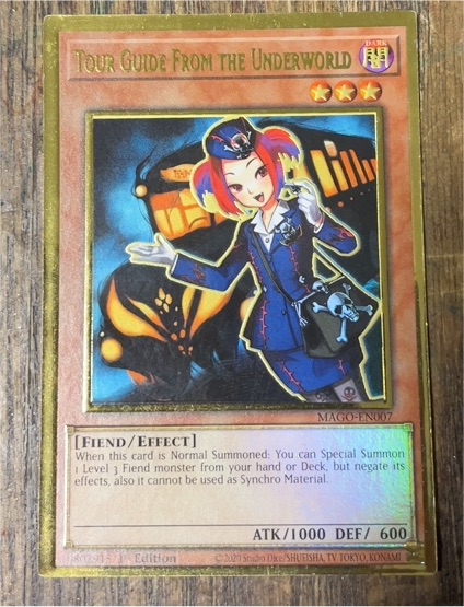 2013 Yu-Gi-Oh! MAGO-EN007 Tour Guide From the Underworld — front