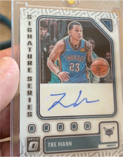 2023-24 Panini Donruss Optic #SS-TRE Tre Mann — front
