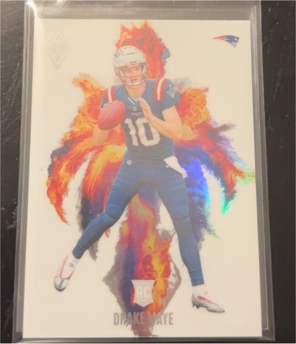 2024 Panini Phoenix Color Blast #CB-DM Drake Maye — front