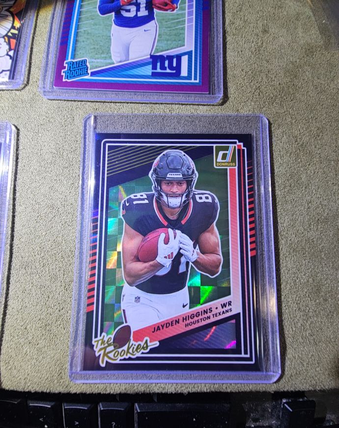 2025 Panini Donruss #11 Jayden Higgins The Rookies — front
