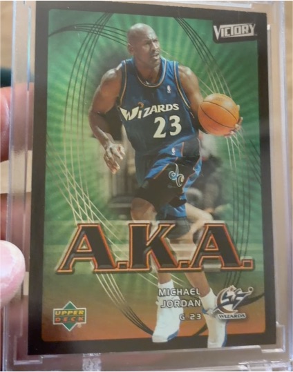 2003-04 Upper Deck Victory #211 Michael Jordan A.K.A. — front