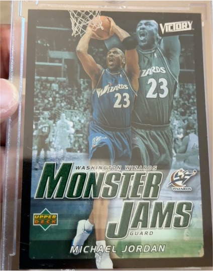 2003-04 Upper Deck Victory #212 Michael Jordan Monster Jams — front