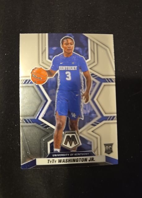 2022 Panini Chronicles Draft Picks Mosaic #10 TyTy Washington Jr. — front