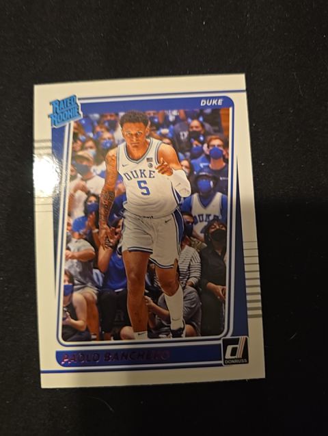 2022-23 Panini Chronicles Draft Picks Donruss Rated Rookie #2 Paolo Banchero — front