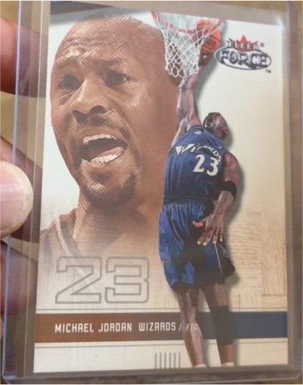 2001-02 Fleer Force #61 Michael Jordan — front