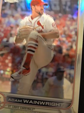 2022 Topps Chrome #52 Adam Wainwright — front