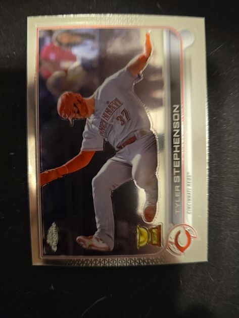 2022 Topps Chrome #63 Tyler Stephenson — front