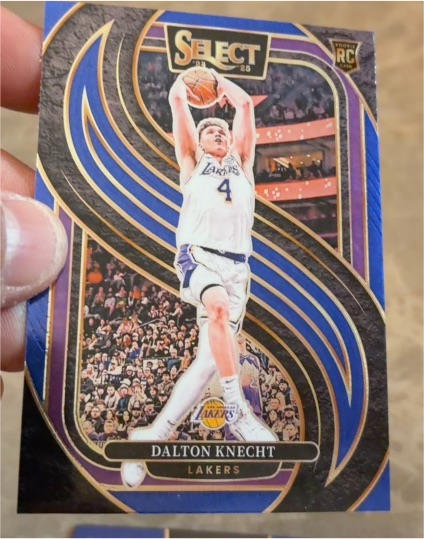 2024-25 Panini Select Premier Level #186 Dalton Knecht — front