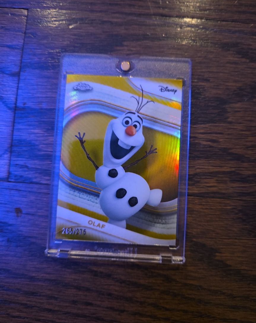 2025 Topps Chrome Disney #113 Olaf — front