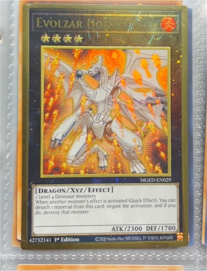Yu-Gi-Oh! MGED-EN029 Evolzar Dolkka — front