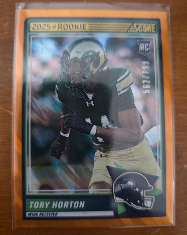 2025 Panini Score #58 Tory Horton — front