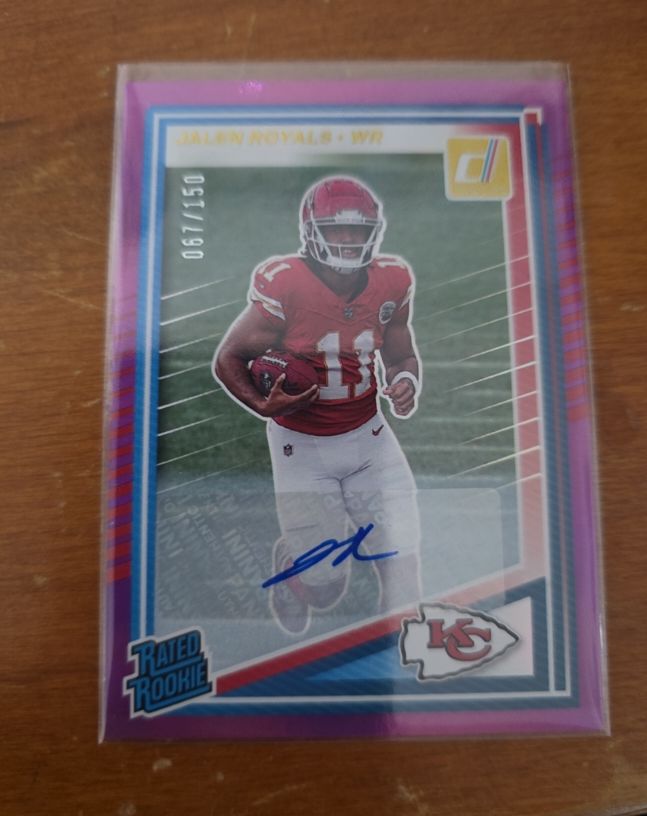 2025 Panini Donruss #321 Jalen Royals — front