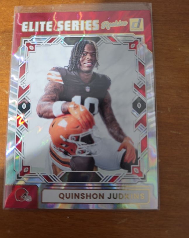 2025 Donruss Elite Series Rookies #ESR-QJS Quinshon Judkins — front