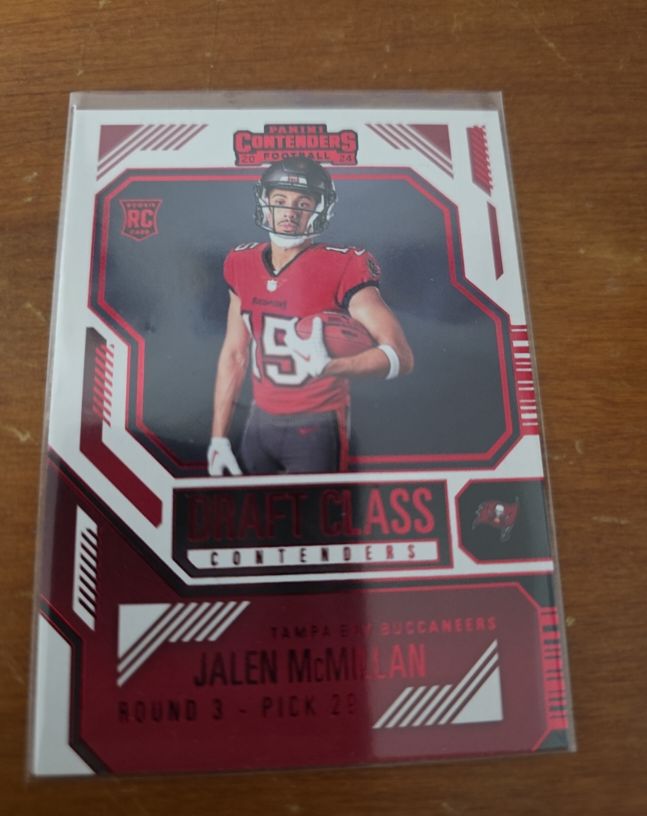 2024 Panini Contenders Draft Class Contenders #19 Jalen McMillan — front