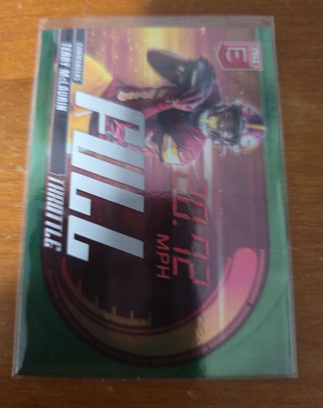 2025 Panini Donruss Elite #19 Terry McLaurin Full Throttle — front