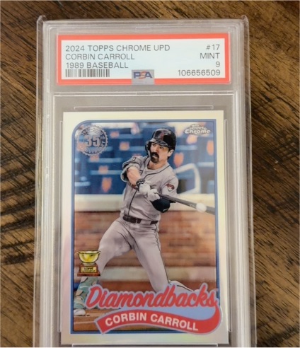 2024 Topps Chrome Update #89CU-17 Corbin Carroll — front
