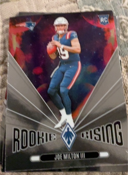 2024 Panini Phoenix #RR-JMN Joe Milton III Rookie Rising — front