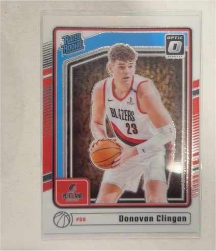 2024-25 Panini Donruss Optic #272 Donovan Clingan — front