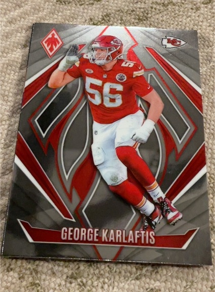 2024 Panini Phoenix #56 George Karlaftis — front