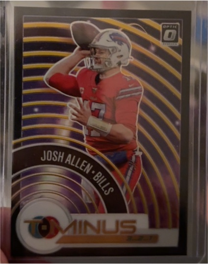 2020 Donruss Optic T-Minus 3 2 1 #TM-2 Josh Allen — front