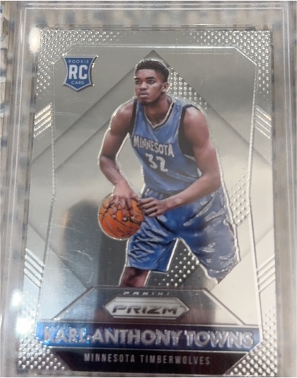 2015-16 Panini Prizm #328 Karl-Anthony Towns — front