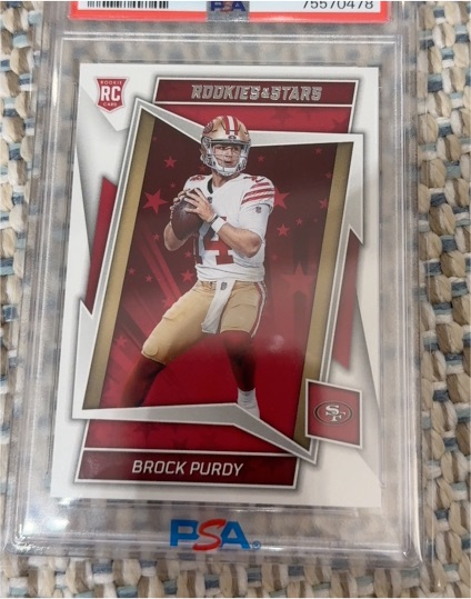 2022 Panini Rookies & Stars #145 Brock Purdy — front