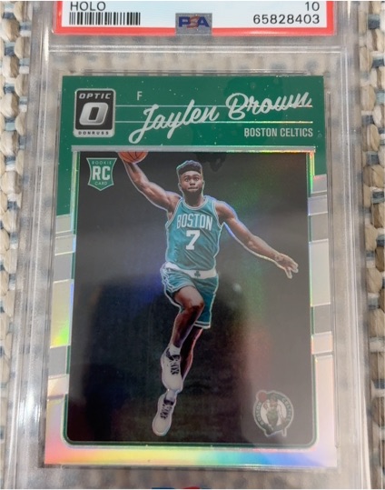 2016 Panini Donruss Optic #153 Jaylen Brown — front