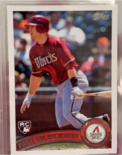 2011 Topps Update #US47 Paul Goldschmidt — front