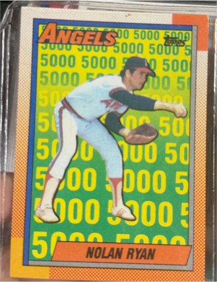 1990 Topps #3 Nolan Ryan — front