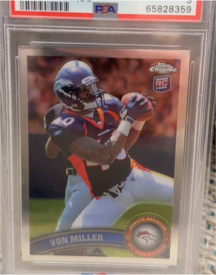 2011 Topps Chrome #212 Von Miller — front