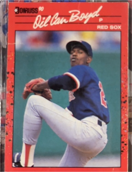 1990 Donruss #633 Oil Can Boyd — front
