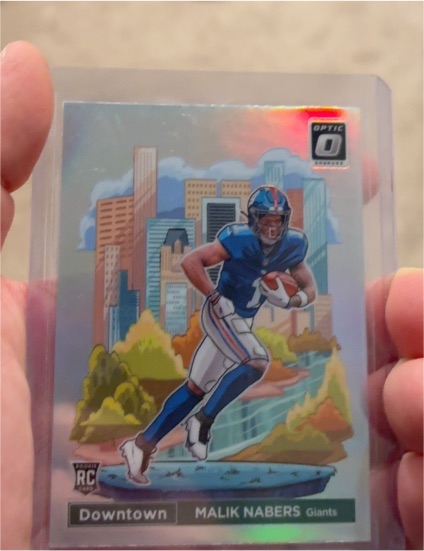 2024 Panini Donruss Optic Downtown #18 Malik Nabers — front