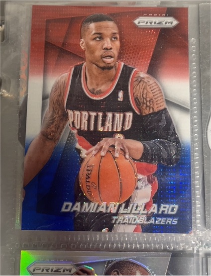 2014-15 Panini Prizm #1 Damian Lillard — front