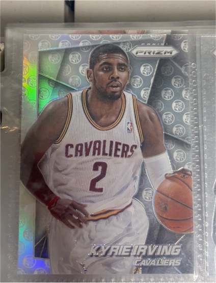 2014-15 Panini Prizm #18 Kyrie Irving — front